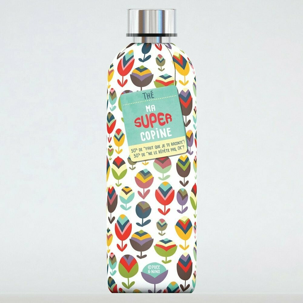 Isotherme en Acier Inoxydable Original "Super copine"